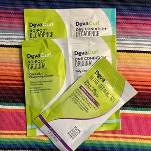🛁 DevaCurl No-Poo & Condition & Gel Samples SET